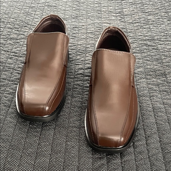 Bruno Marc Men's Elegant  Dark Brown Slip-On Loafers - Picture 9 of 9